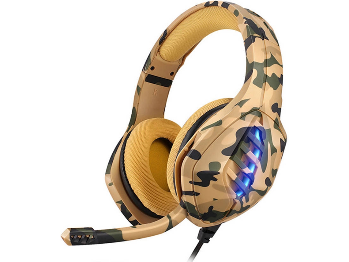 Auriculares INTERSTELLAR RBG144 (On Ear - Micrófono - Amarillo)