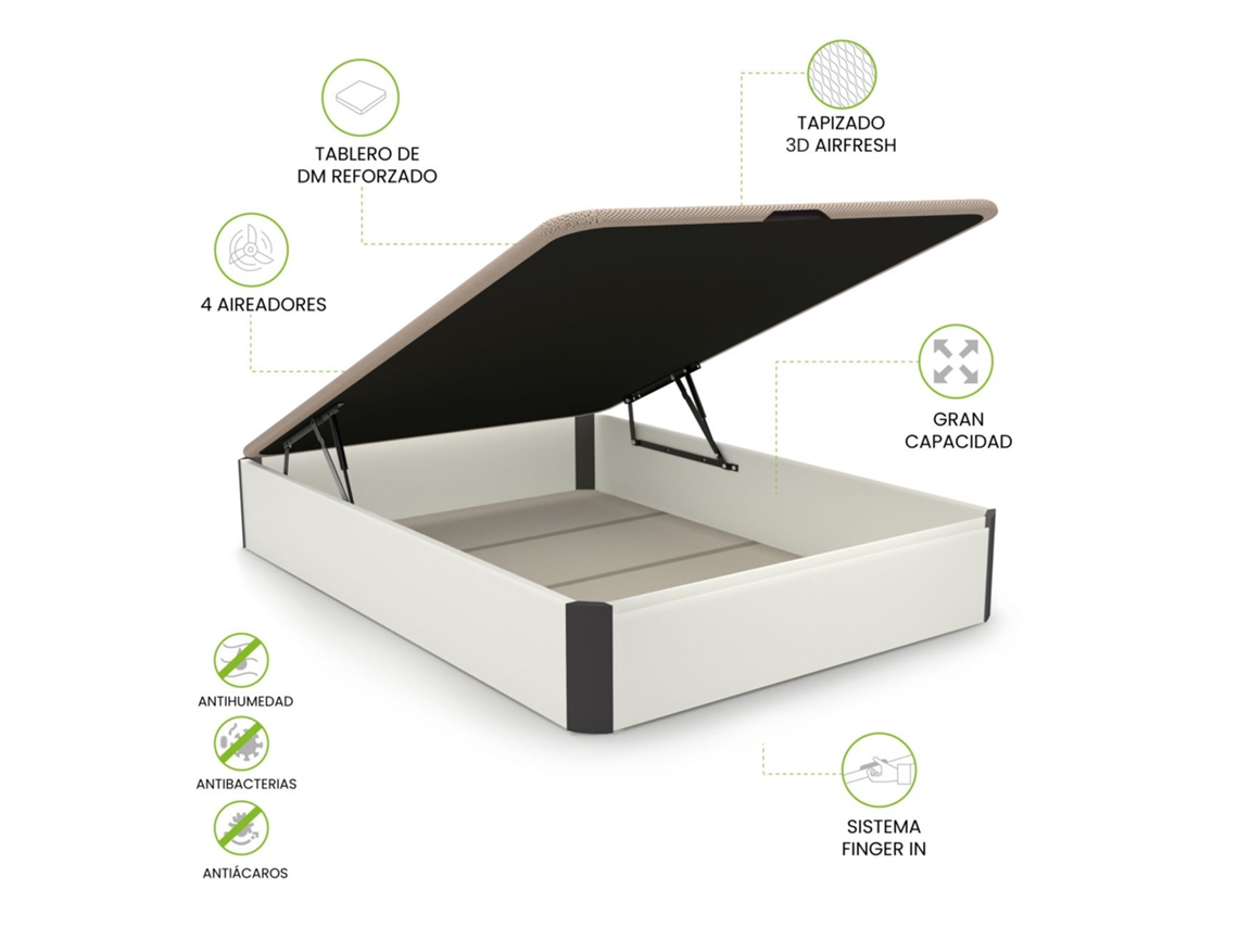 Canapé básico 90-150 cm Luxury 3D 135x190 cm