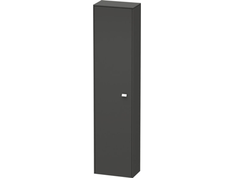 Armario DURAVIT Brioso alto 177,0x42,0x24,0 cm 1 puerta abatible a la izquierda 1 balda de madera 3 baldas de cristal