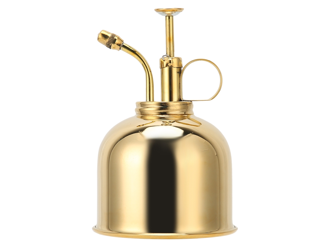 Regador profissional de aço inoxidável 2026 com bomba superior para suculentas e orquídeas, 300ml