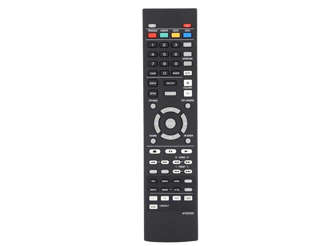 Controle Remoto Para Receptor De Áudio E Vídeo Wy92530 Brx-750 Wy92500 Brx-610 Mcr-750