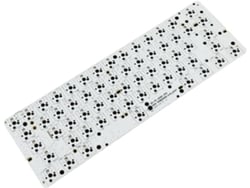 Teclado Mecánico Gk61 Pcb Placa Base Hot Plug Gh60rgb Teclado Rítmico Con Cable Para Música Sin Cable Blanco Duradero