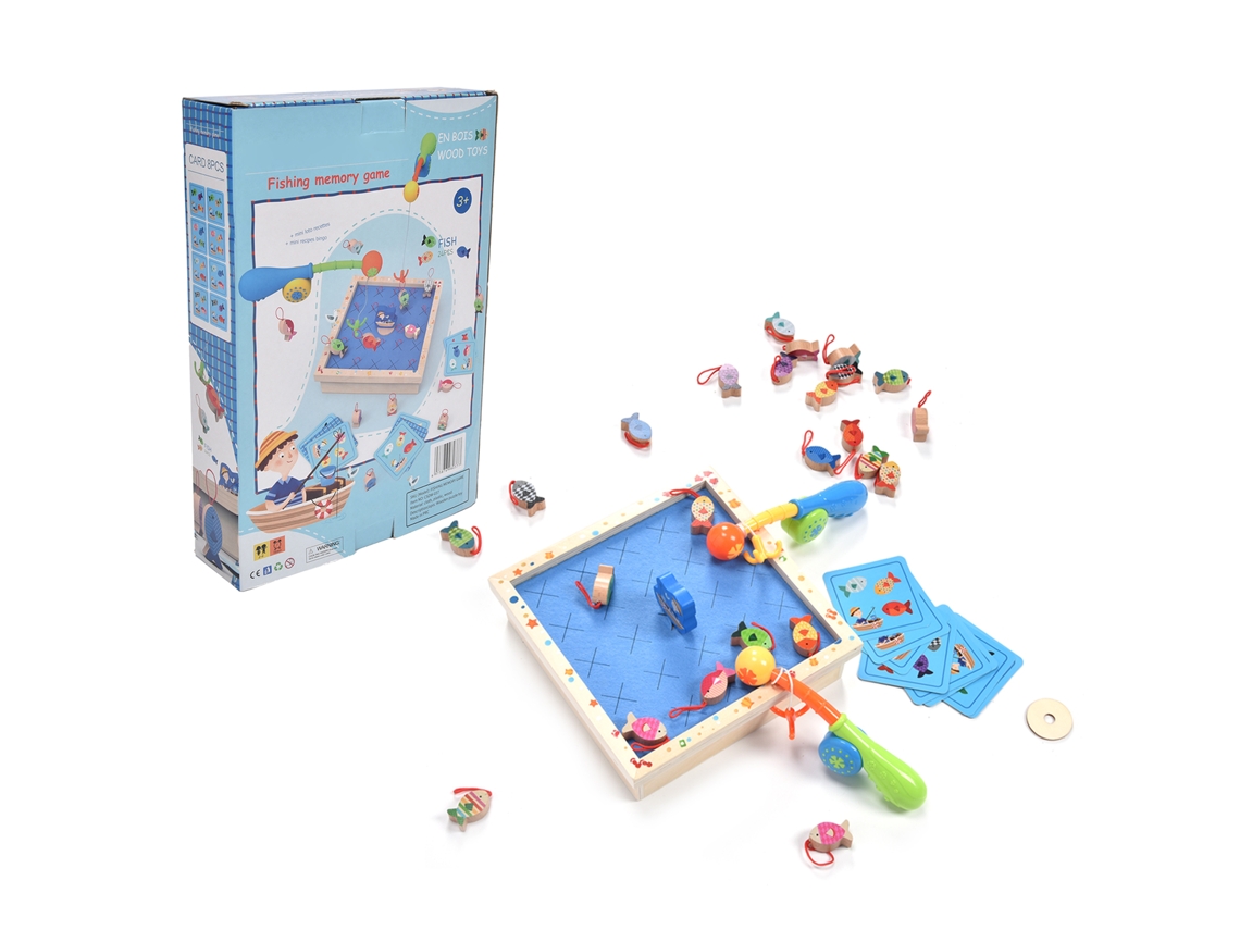 Ats-juego De Pesca De Madera Educatsivo Interacción Padre-hijo Juguete Para Niños Y Bebés Regalo De Cumpleaños