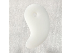 (blanco B) 1 Tablero De Gua Sha De Resina En Forma De Corazón, Masajeador Facial, Herramienta De Masaje Spa