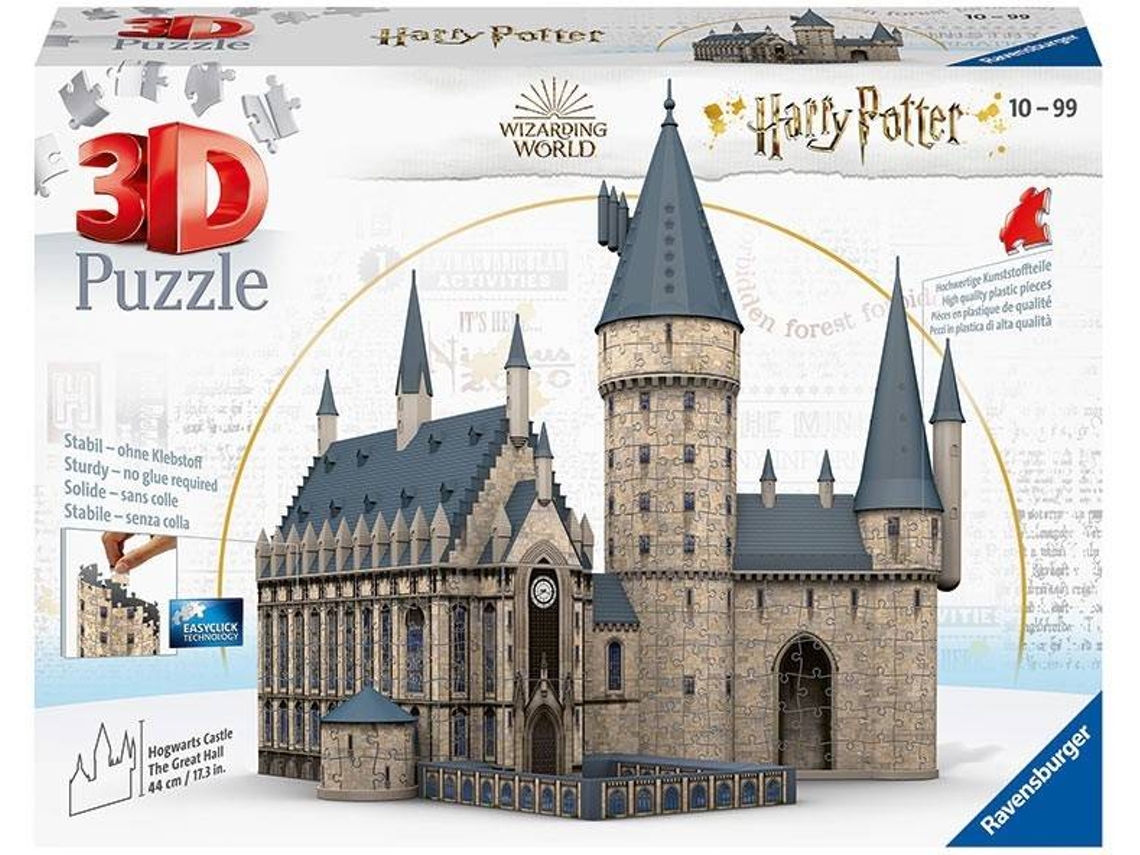 Puzzle 3D RAVENSBURGUER Castillo Hogwarts (Edad Mínima: 10)
