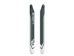 Alzrc R Series 520mm Car-bon Fiber Propeller Main Tail Blade For Rc Helicopter
