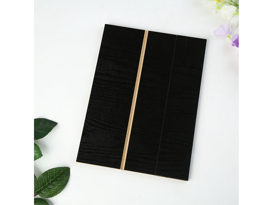 Amplificador De Pantalla De Proyección Plegable De Madera Negra De 12 Pulgadas Con Lentes De Alta Definición.
