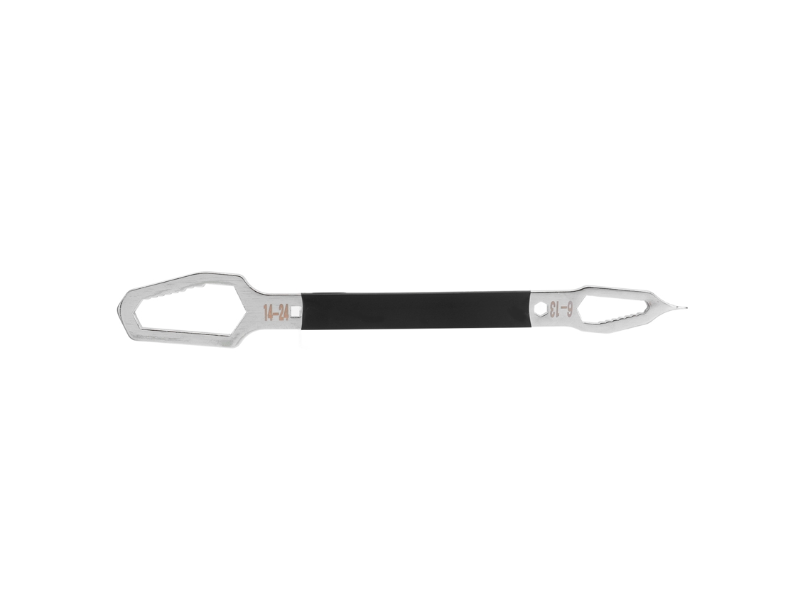 Llave Universal Bicomponente, Ultralarga, Multifuncional, De 6 A 24 Mm, De Acero Inoxidable.