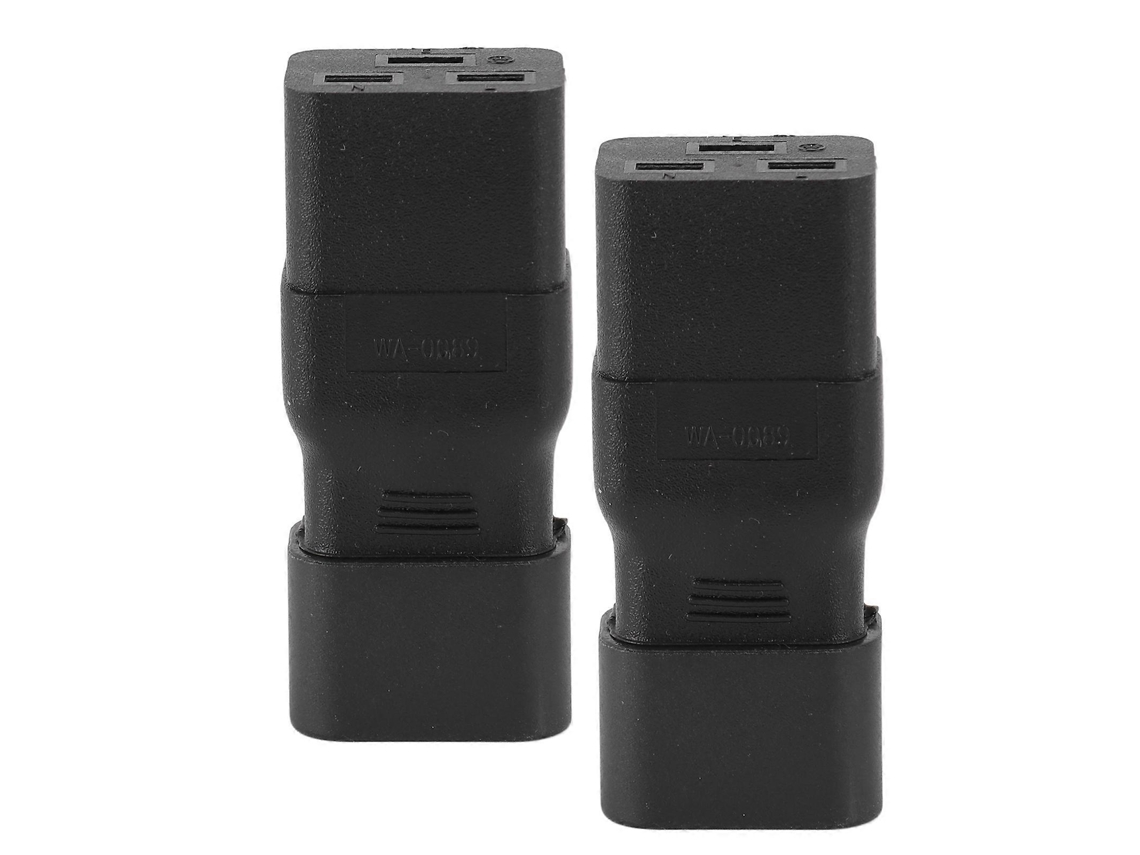 Adaptador de corriente IEC320 C14 a IEC320 C19 para PDU de servidor, enchufe de conversión para SAI Hengjian