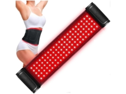 Terapia de luz roja para el cuerpo, terapia de luz infrarroja para cinturones, hombros y cintura, luz infrarroja cercana de 660 nm y 850 nm.