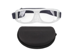 Gafas Deportivas Antivaho Con Lentes A Prueba De Explosiones Y Correa Ajustable Para Baloncesto, Correr Y Ciclismo - Blancas