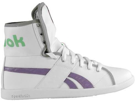 Zapatillas REEBOK Top Down Mushroom Mujer (38.5 - Blanco y Morado)