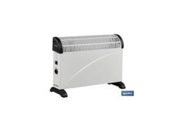 Convector radiante con termostato regulable y sistema antivuelco Cofan (59 x 20 x 42 cm, 2000 W, 230 V)