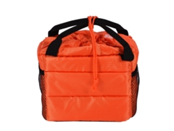 Bolsa De Mano Para Cámara Dslr Impermeable Con Particiones Y Relleno Antichoque Naranja