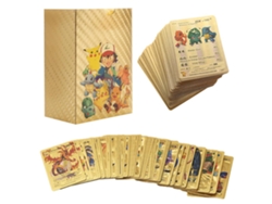 Cartas Coleccionables De Anime Con Detalles Dorados, Juego De Cartas Para Niños, 27-110 Piezas