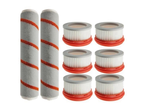 Para xiaomi dreame v9 v9p v10 aspirador hepa filtro rolo escova
