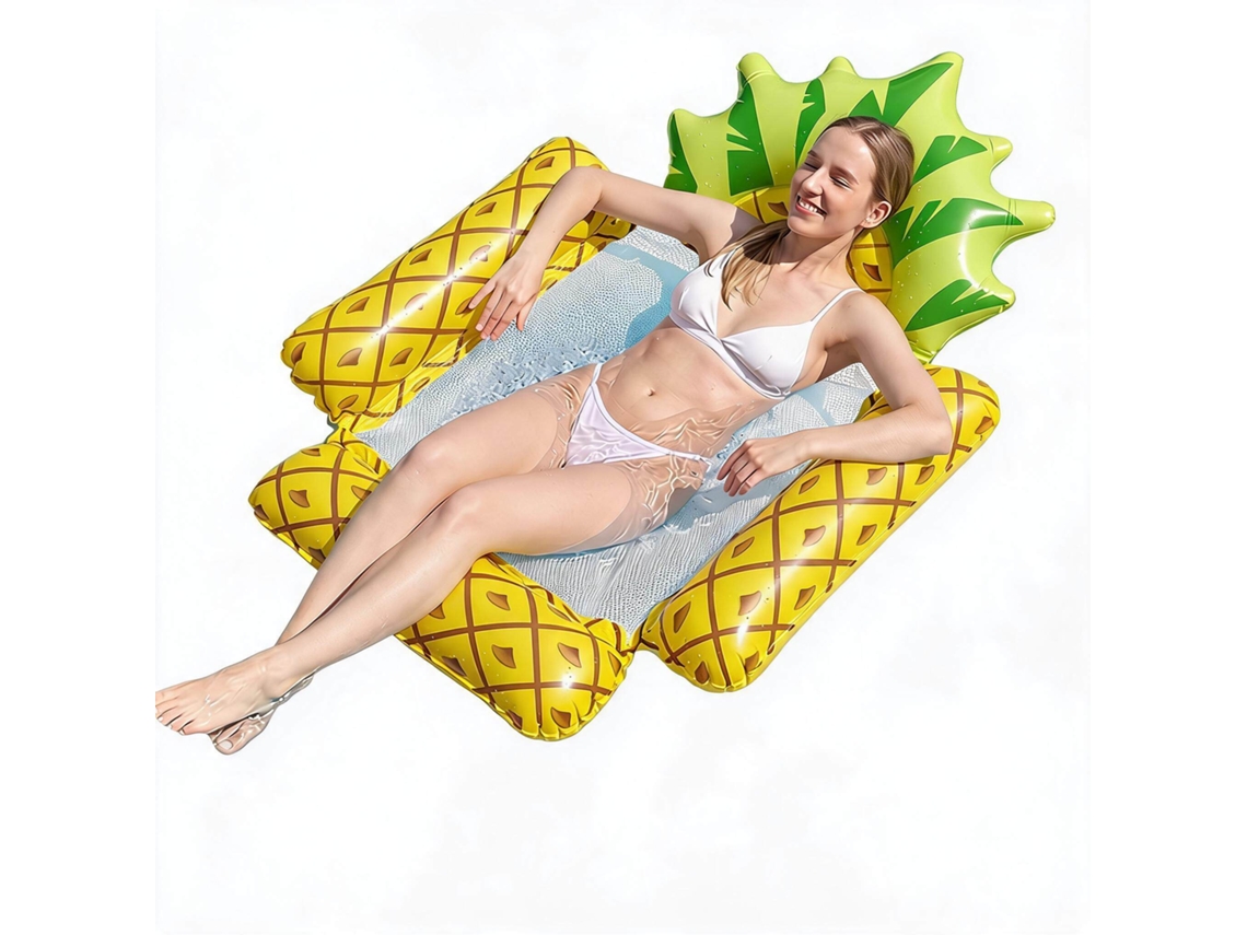 Flotador para adultos para relajarse en la piscina y en la playa HENTEN HOME 115x104 cm