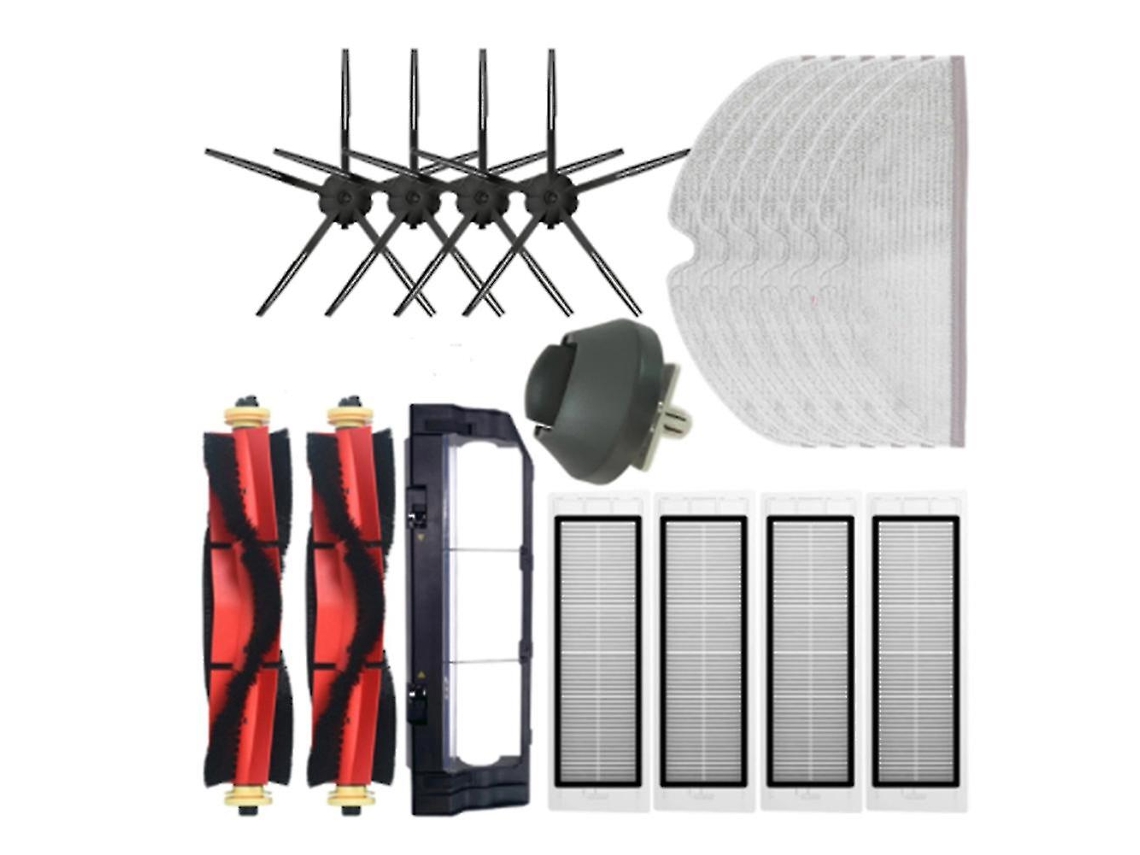 Paño de limpieza Filtro Cepillo lateral principal Se aplica a Xiaomi Roborock S5 Max S6 Maxv