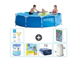 Intex Piscina Com Estrutura Redonda - 305x76 Cm - 7-peças S65