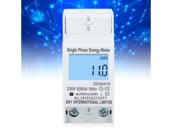 Contador De Energía Eléctrico Digital Monofásico Multifuncional Para Electrodomésticos Hogareños