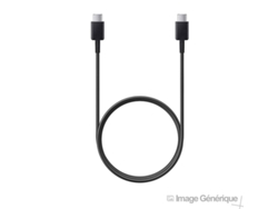 Cable Usb Tipo C A Usb Tipo C 1m Negro Samsung (en Vrac)