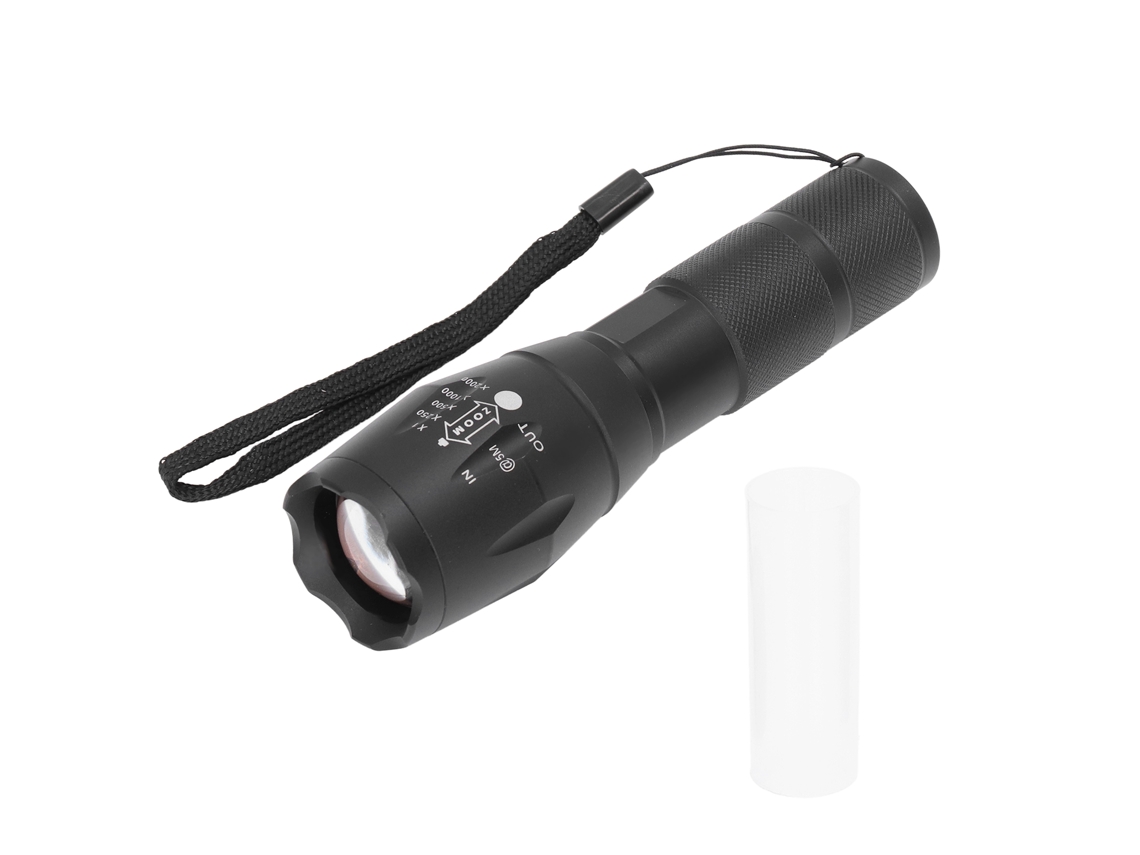 2026-linterna Led Portátil De Caza Con Enfoque Telescópico Luz Roja Impermeable Ipx54 A100