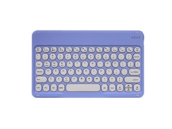 Teclado inalámbrico Bluetooth silencioso de 10 pulgadas con teclas redondas para tableta y portátil Everley891