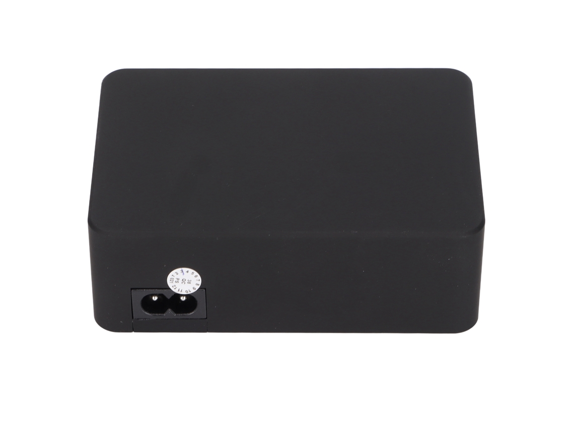 Estación De Carga Usb Qc3.0 De 6 Puertos Y 40 W Con Pantalla Lcd Para Teléfonos Móviles Y Tabletas.