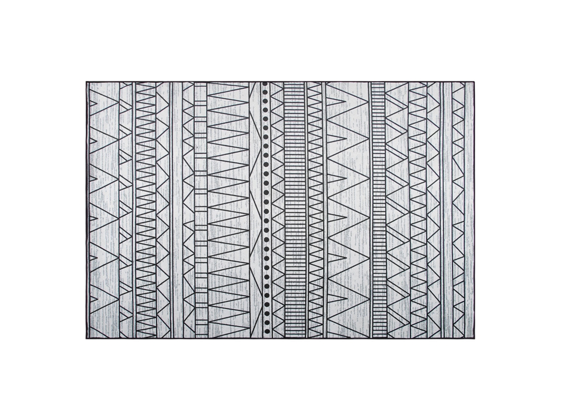 Alfombra de pelo corto BELIANI Keban de Poliéster Negro 140x200