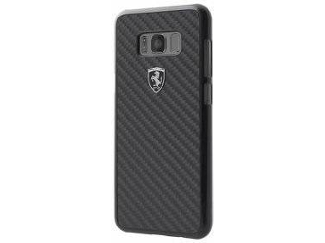 Funda Samsung Galaxy S8 Plus FERRARI Original Hard Negro