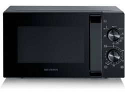 Microondas GRILL SEVERIN MW7792 (20 L - Sin Grill - Negro)  