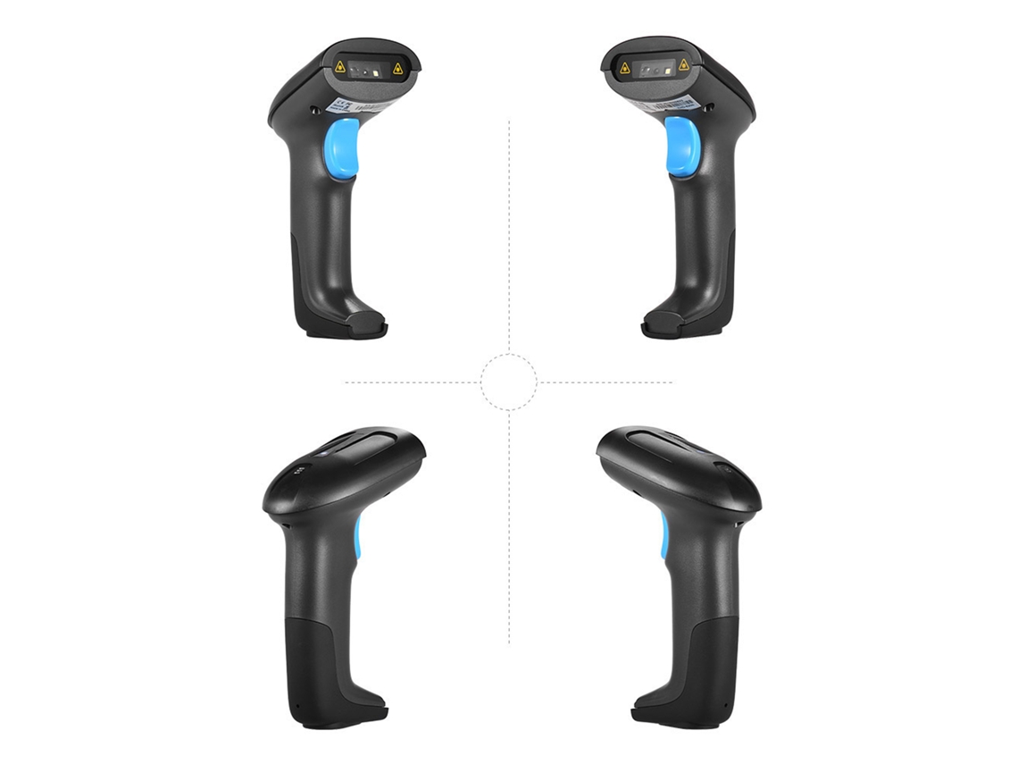 SCANNER DE CÓDIGOS DE BARRAS USB com fio portátil para supermercado, loja, armazém