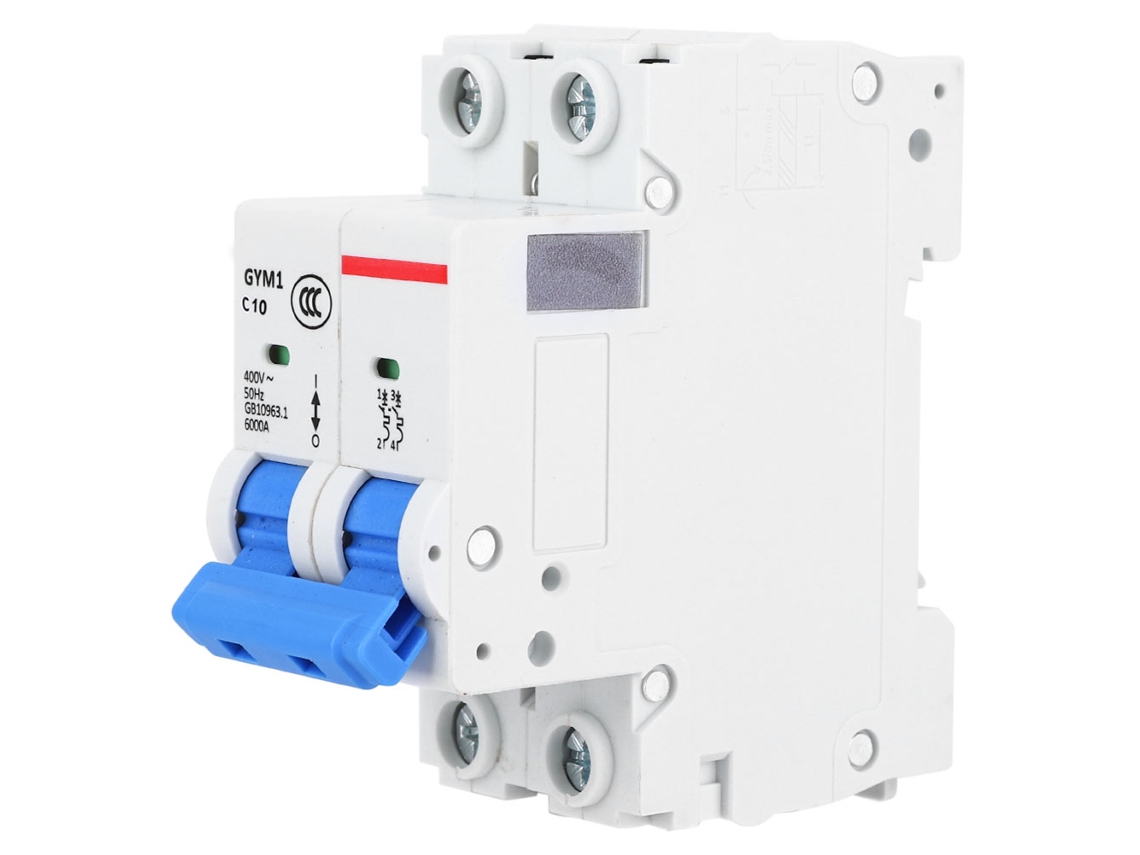 2026horizon-disyuntor Miniatura 2p Interruptor Aire Protección Circuito 400vac 50/60hz 10a