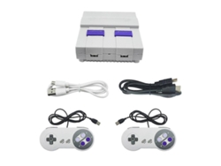 Consola retro SNES821 2.4G con cable, miniconsola dual para TV, con 821 juegos integrados y enchufe europeo. Hengjian