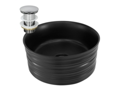 Lavabo ML-DESIGN (41 x 41 x 18 - Cerámica - Negro)