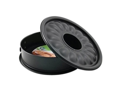 GUARDINI Molde desmontable 2 fondos Gardenia Acero negro 26 cm