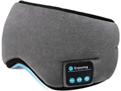 Auriculares para Dormir Bluetooth Lavables y Amigables con la Piel con Micrófono y Altavoces Integrados Gris YEMAESRE