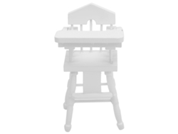 2026-muebles Para Casa De Muñecas Silla Miniatura 1:12 Modelo Silla De Comedor Bebé Decoración Manual Regalo