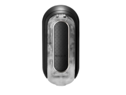 Masturbador masculino, sin vibración electrónica, estándar (profundidad de inserción: 16 cm, ancho: 5 cm), negro