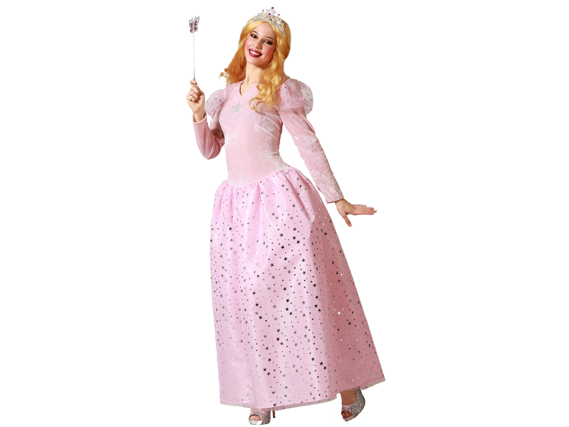 Disfraz de Hada Madrina rosa para mujer XS ATOSA