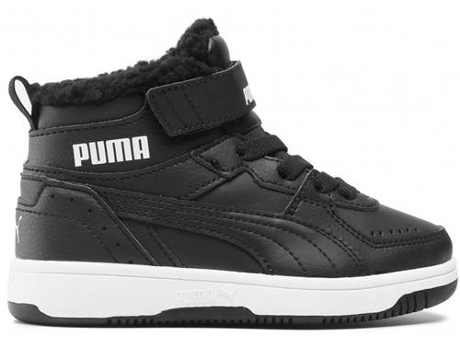 Tenis PUMA Rebound Joy Fur Ps (34 - Negro)