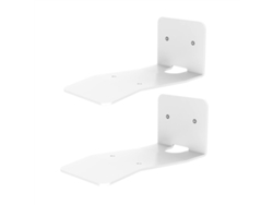 (paquete De 2, Blanco) Soportes De Montaje En Pared Para Altavoces, Soportes De Montaje En Pared De Metal, Accesorios Era300