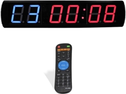 Reloj Digital Led Programable De Gran Tamaño (4 Pulgadas) Con Temporizador De Intervalos Y Cuenta Regresiva.