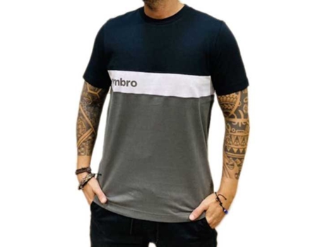 Camiseta de Hombre para Fútbol UMBRO Sportswear Cinzento Azul (L)