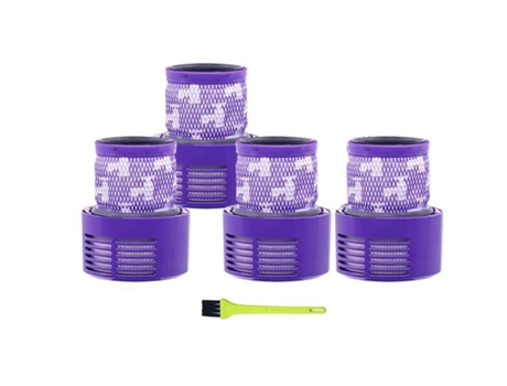 Filtro de repuestos para aspiradora Dyson V10 SV12 Cyclone Absolute Animal, limpieza Total, inalámbrica, con cepillo, 4 Uds.