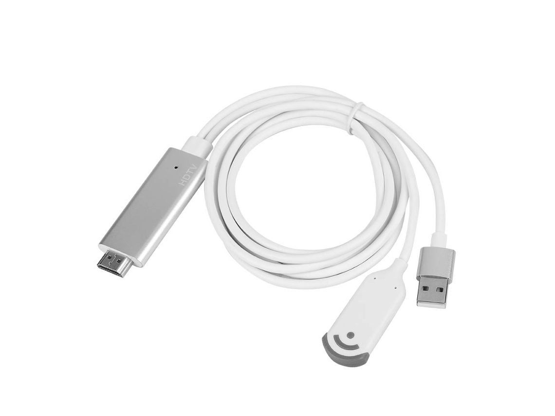 Adaptador De Pantalla Hdmi Inalámbrico Wifi Cable Dongle Miracast 1080p Para Ios/android