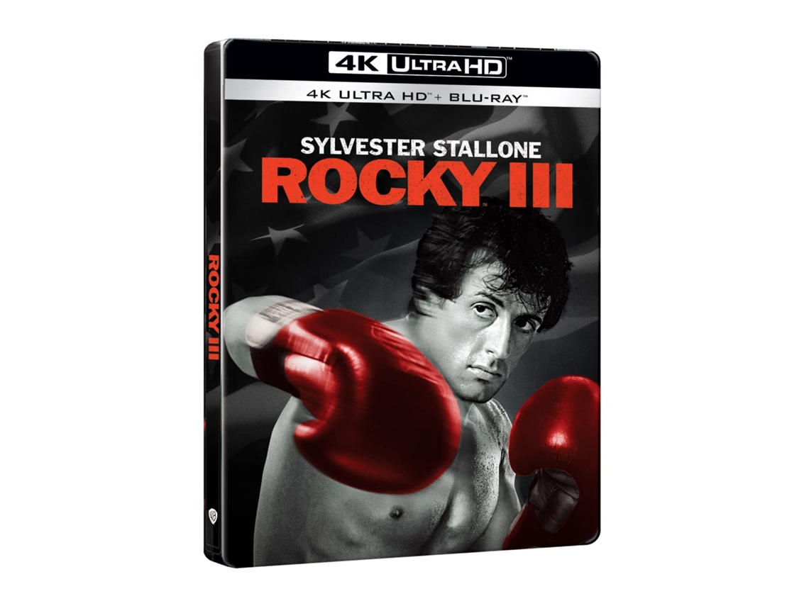 Blu Ray Rocky Iii 4K Ultra Hd Steelbook