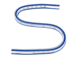 Regla Flexible De Plástico De 30 Cm Para Dibujo, Pintura, Diseño Gráfico Y Confección De Ropa.