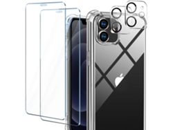 Conjunto de Lentes para Telefono Vidros Temperados Câmera para iPhone 12 HONGWE. (12un)