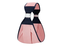 Mochila Portabebés Ligera, Cómoda Y Transpirable Para Bebés De 0 A 36 Meses, Color Rosa Melocotón.